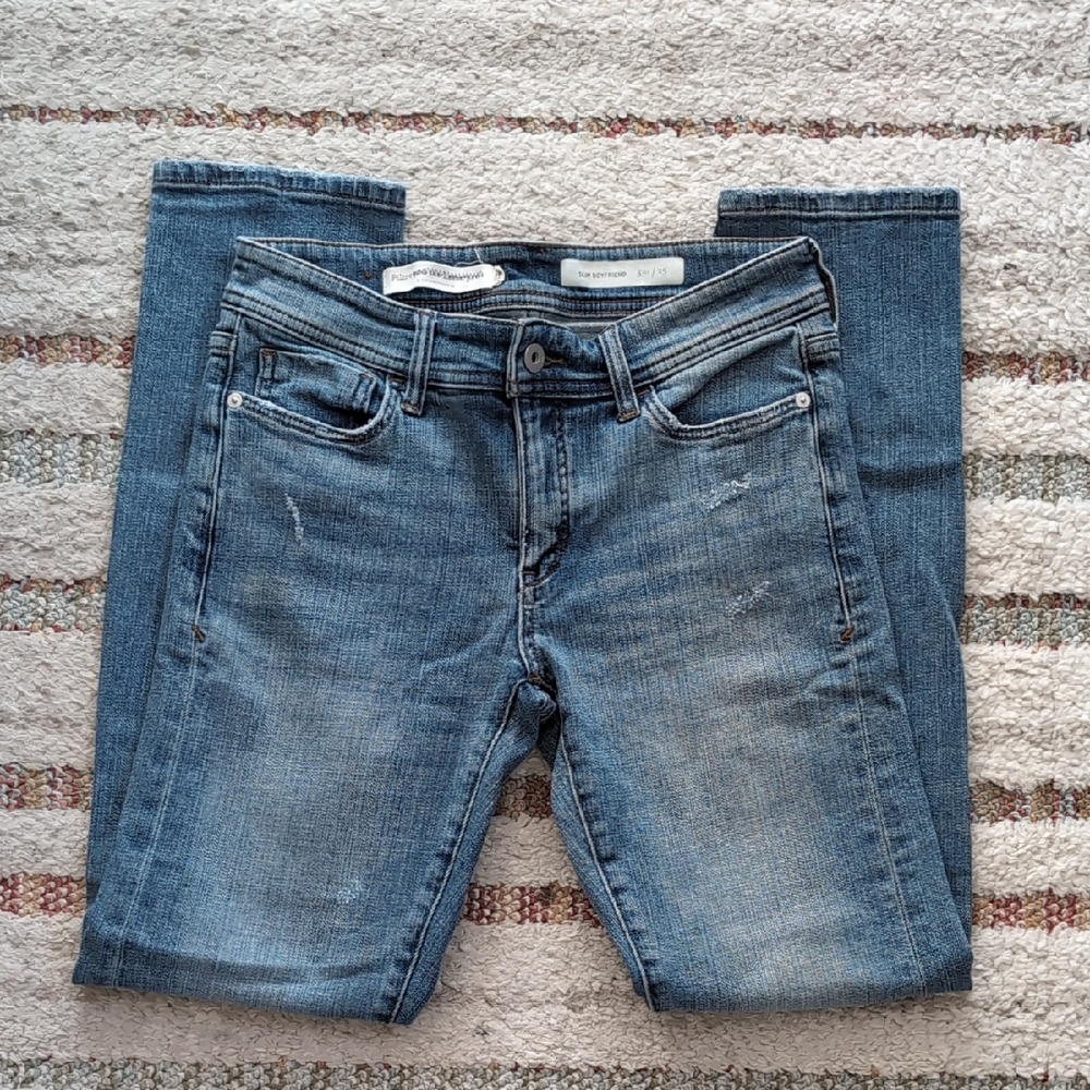 Anthropologie Pilcro, Slim Boyfriend Jeans, 25